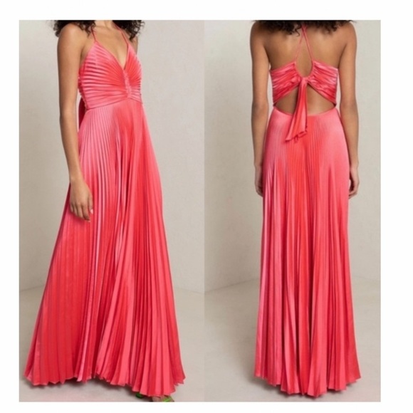 ALC Aries/Gemini Dress in Pink. - Picture 6 of 10